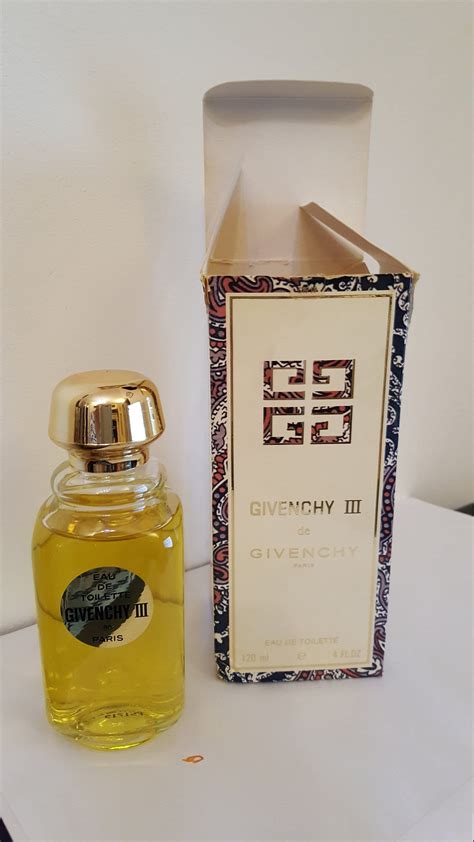 givenchy iii paris|givenchy iii perfume original.